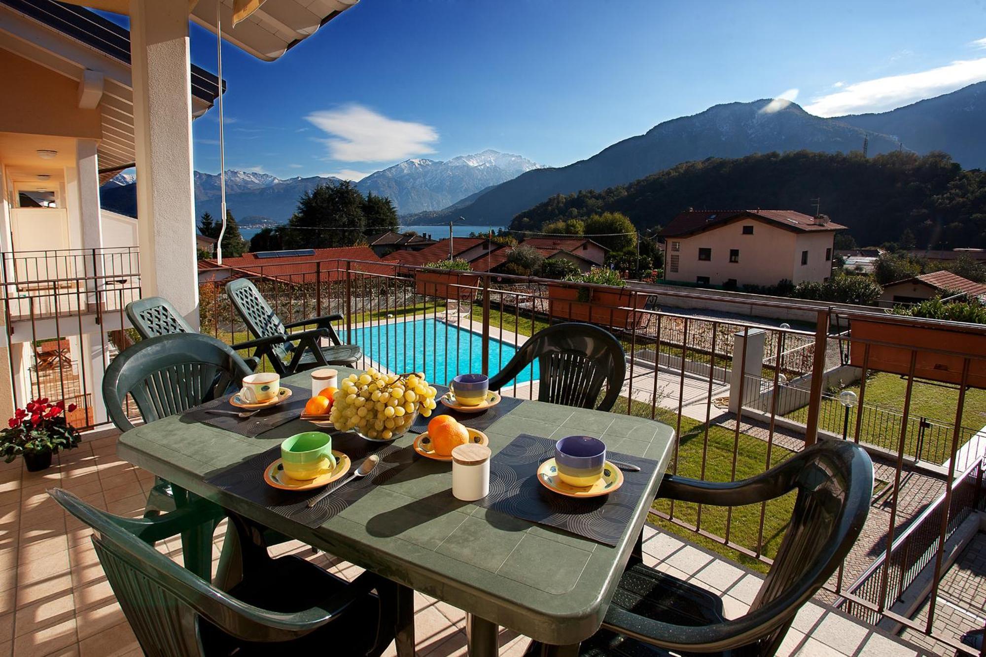 4 Village Centre Lenno Homes With Pool-By Italian Apartments Pokoj fotografie